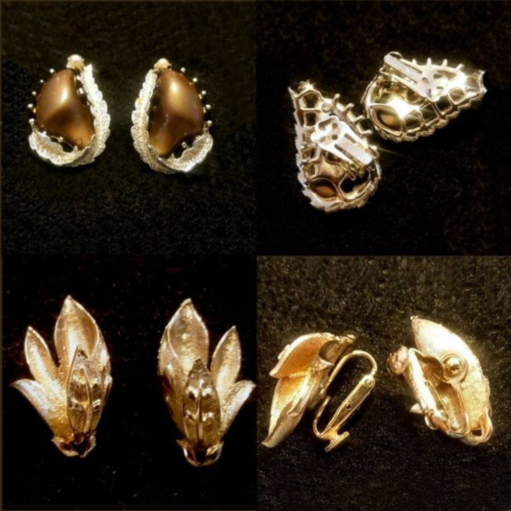 Vintage Coro Earrings Collection